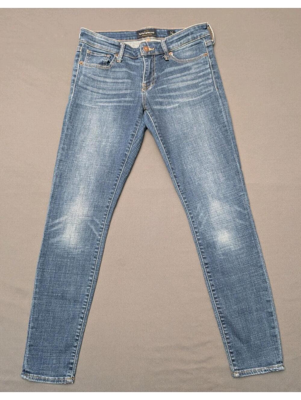 Lucky Brand Stella Skinny Jeans Womens Size 4/27 Medium Wash Stretch Denim